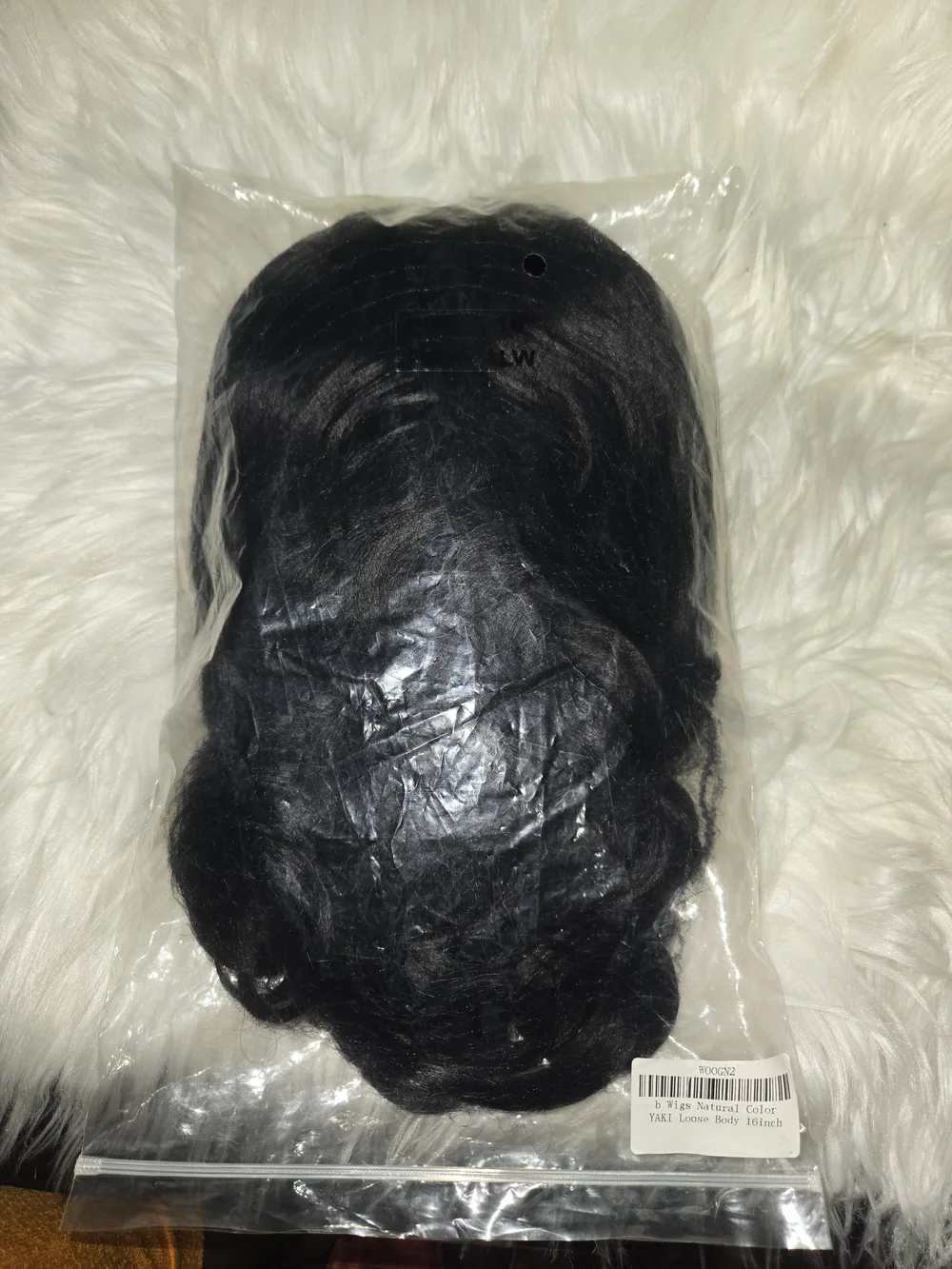 Yaki Loose Body Half Wig with Adjustable Strap 16inch